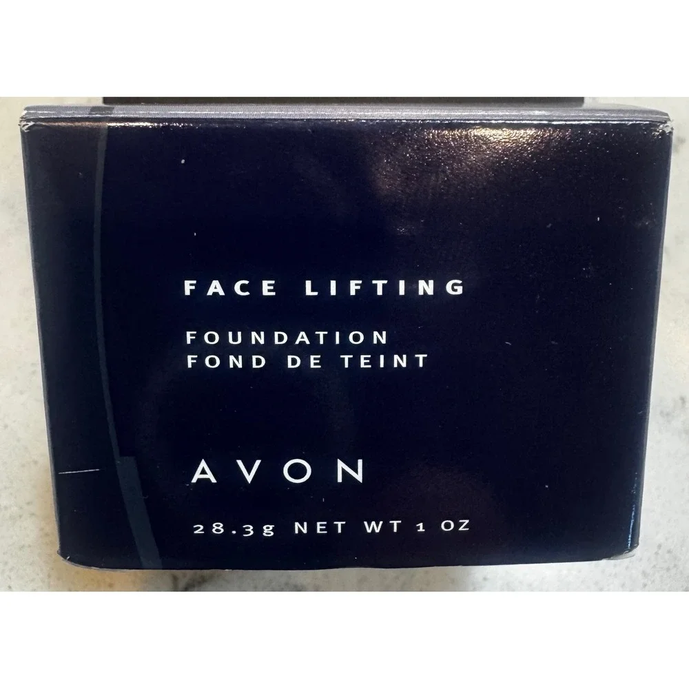 VINTAGE Avon Face Lifting Foundation - Honey Beige 1 fl oz DISCONTINUED / HTF